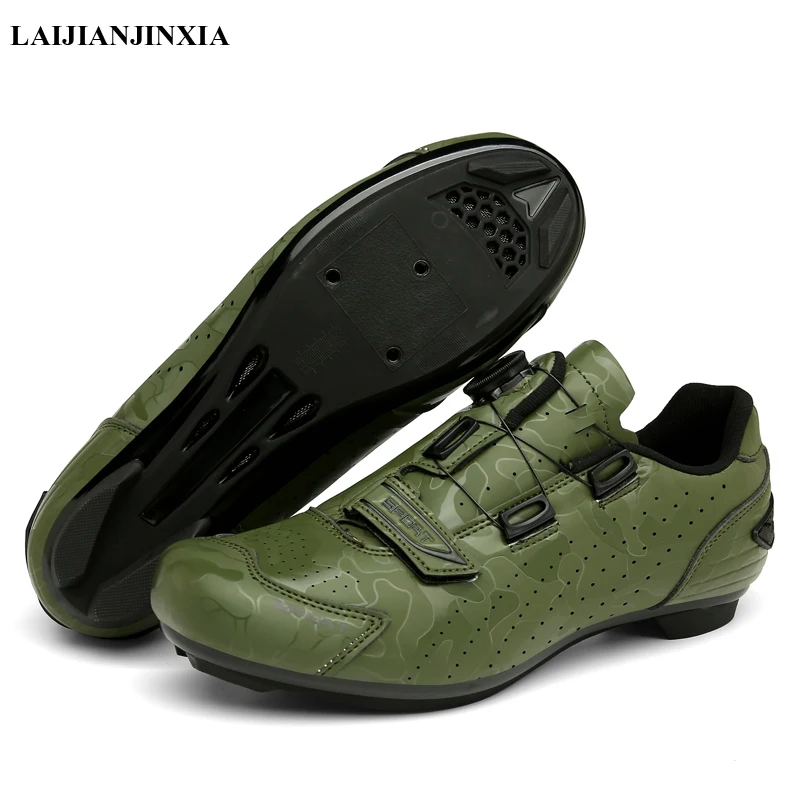 

Men Cycling Sneaker Mtb Flat Shoes Cleat Self-Locking Mountain Bike Shoes Women Road Bicycle Cycling Shoe Dirt SPD Speed Sneaker