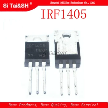 

10pcs/lot IRF1405 TO-220 169A55V N-channel MOSFET, MOS tube car original authentic