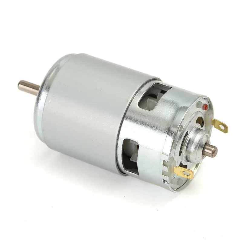 Лидер продаж 775 DC мотор-редуктор постоянного тока 12 V-36 V 3500-9000 об/мин шариковый подшипник большой высокий крутящий момент Мощность низкая Шум электронный компонент мотор