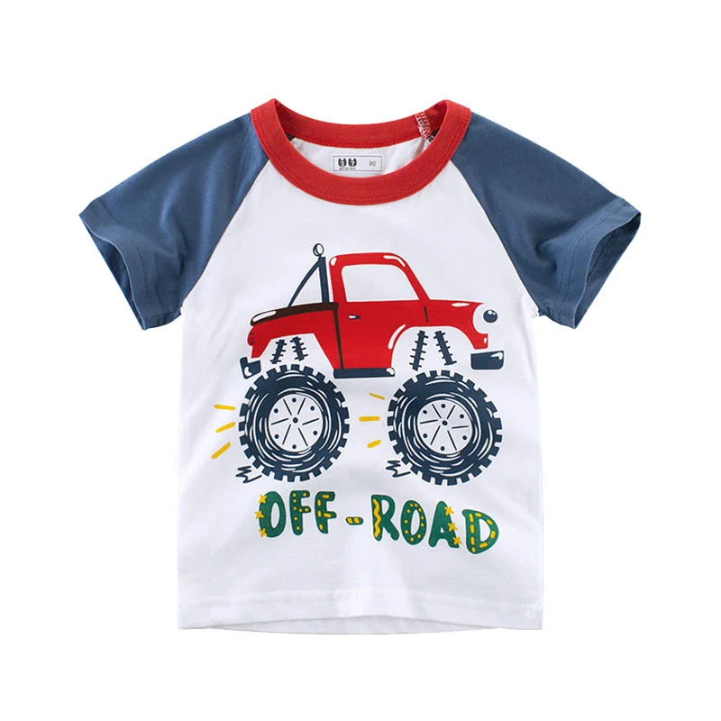 Cartoon T Shirts Baby Kids 2-8Years