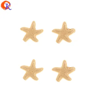 

Cordial Design 100Pcs 13*14MM Jewelry Accessories/Earring Connectors/Starfis Shape/DIY Jewelry Making/Hand Made/Earring Findings