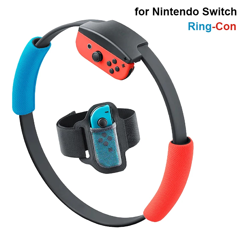 

2020 Sport Fit Ring for Nintend Switch Joy-con Adjustable Elastic Leg Strap Band Adventure Ring-Con Game Children NS Ring Fit