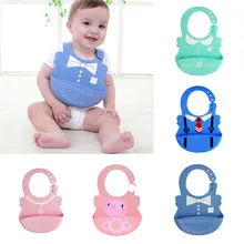 27*21 см детский нагрудник дети едят карман водонепроницаемый силиконовый детский слюнявчик полотенце Материнские и младенческие принадлежности