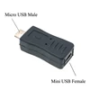 Cltgxdd 1PCS Micro / Mini USB or USB 2.0 Male Female Printer USB Plug Jack Power Connector Charging Adapter for Phone MP5 ect ► Photo 2/6