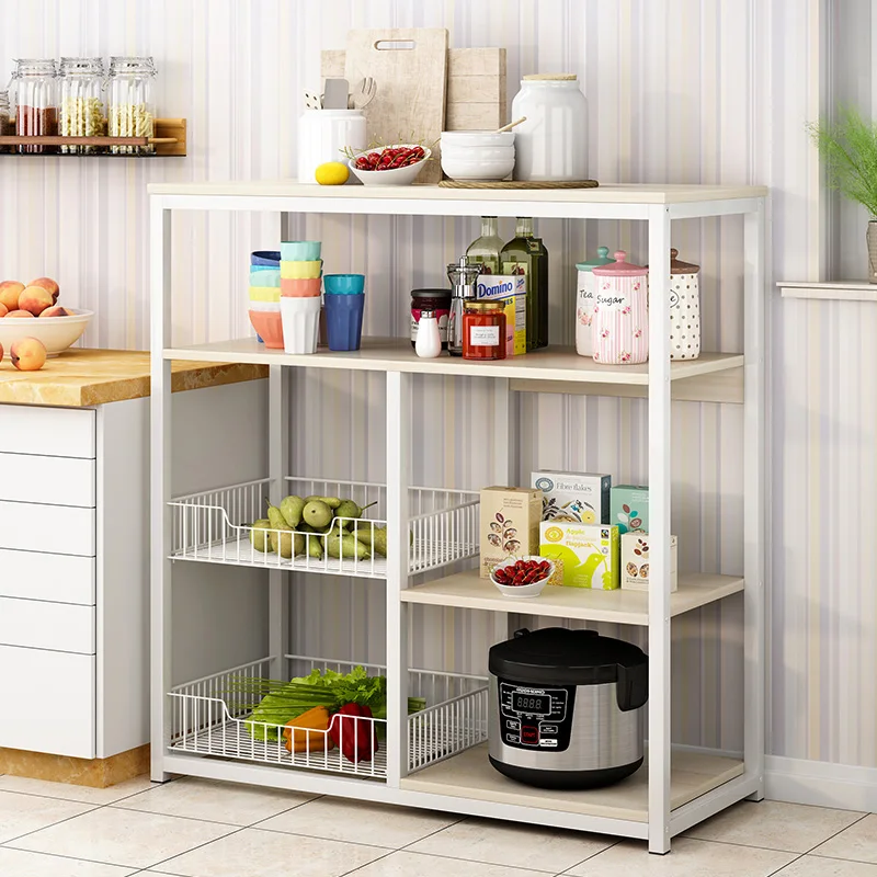 

Home Storage Cabinet Sideboard Buffet Cupboard multifunctional Kitchen Cabinet Furniture storage rack