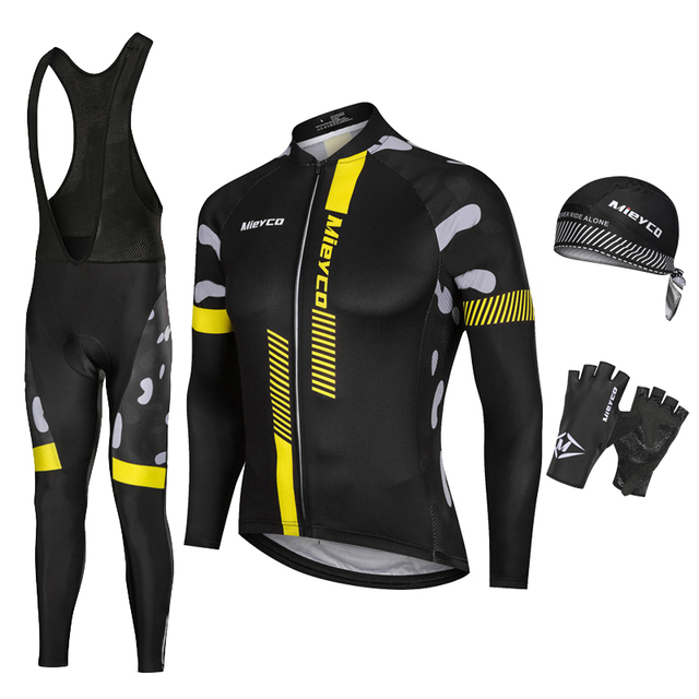 Dry Cycling Jersey Set 2021 Pro Team MTB Bike Clothing Roupa Ciclismo Masculino Race Bicycle Sportswear Two Piece Set Men