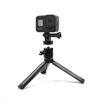 

Foldable Aluminum Alloy Tripod Stand Handheld Stabilizer Holder for GOPRO HERO 8 DJI OSMO ACTION Sport Camera