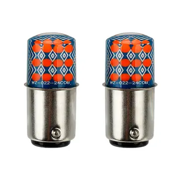 

Car LED Lights Auto 2Pcs Red Lamp Bulbs Replacement Parts Brake Taillight