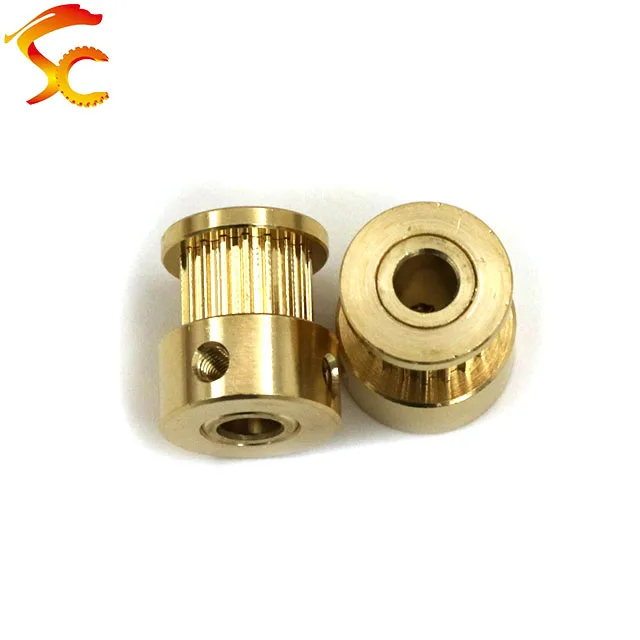 

MXL 18 teeth copper Timing Pulley Bore 5mm Synchronous wheel belt width 6mm CNC High Quality Engraving Machine Accessories