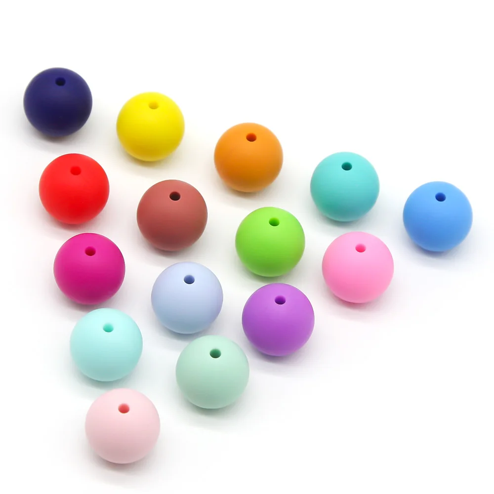 Cute-Idea 10pcs Baby Silicone Round Beads 9/12/15mm Food Grade Chewable Pearl Beads DIY Teething Pacifier Chain Toys Baby Goods Cute-Idea 10pcs Baby Silicone Round Beads 9/12/15mm Food Grade Chewable Pearl Beads DIY Teething Pacifier Chain Toys Baby Goods