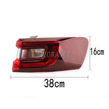 

MIZIAUTO LED Outside Tail Light For Renault Koleos 2016 - 2018 Rear Bumper Light Fog Light Warning Lamp turn signal lamp