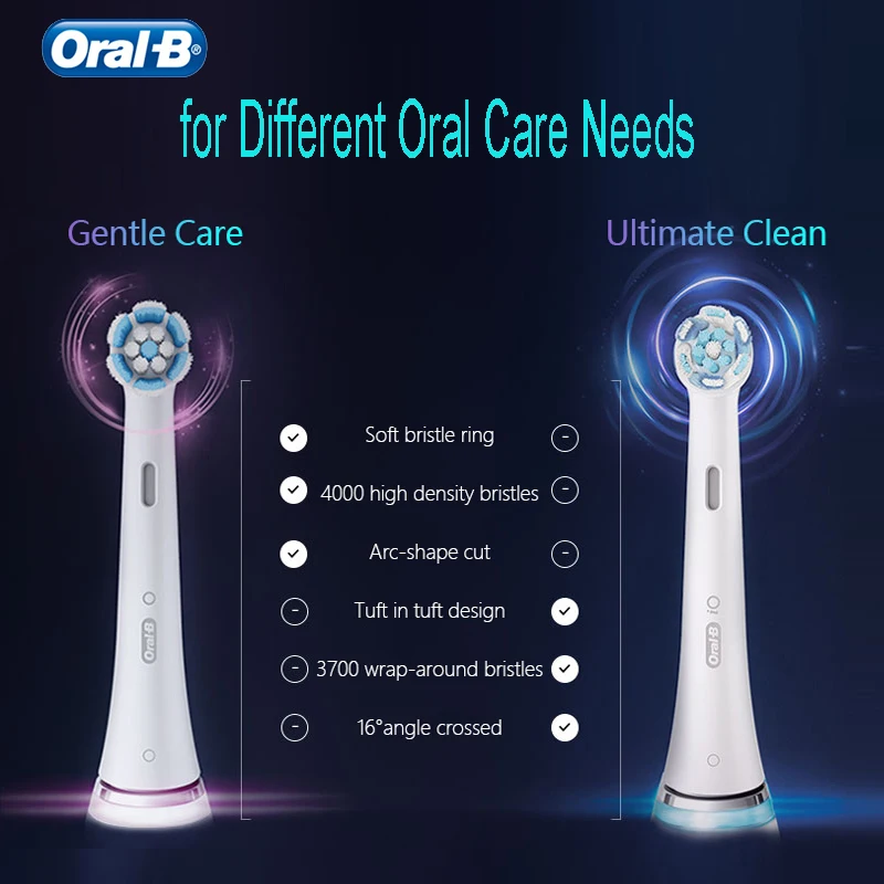 Oral B IO cabezales de cepillo de dientes elΓ©ctrico Ultimate Clean