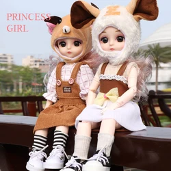 BJD – poupée articulée 1/6, ensemble complet avec vêtements à la mode, chaussures en toile, chaussettes, jouets de bricolage, cadeau pour enfants, 12 séries du zodiaque 