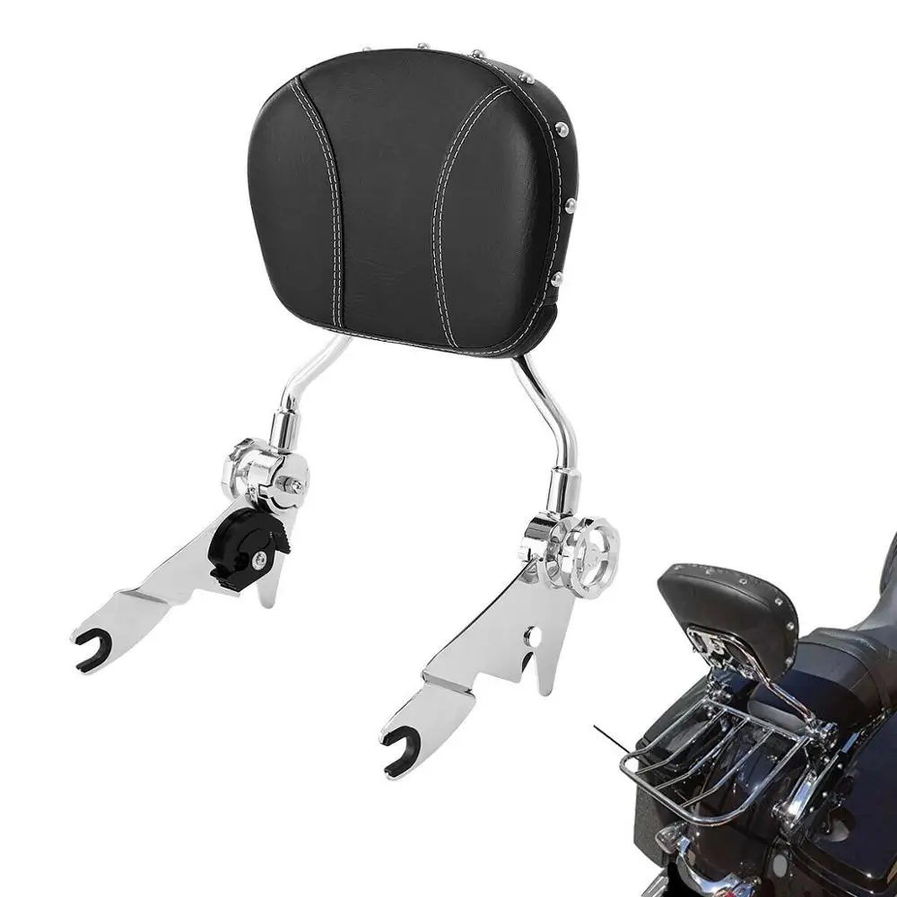 Мотоцикл регулируемая спинка Сисси Бар для Harley Touring Road King Road Glide Street Glide 2009