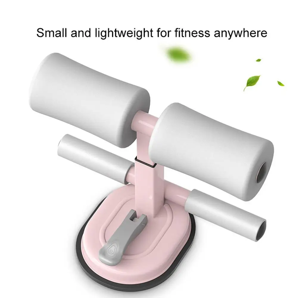 New Sit Ups Assistant Device Iondoor Fitness Sit-Up Exercise Bar Adjustable Padded Ankle Support Abdominal Muscle Training Tool
