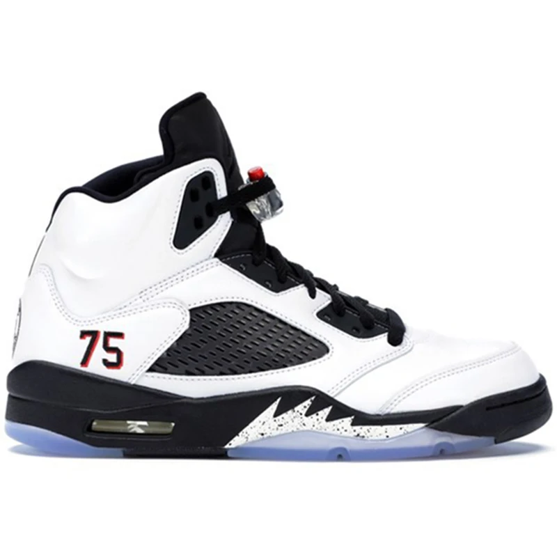 Трофейная комната 5S Ледяной Синий Мужские баскетбольные кроссовки 5 Laney Bred красные замшевые белые Ce мужские Т-образные металлические черные дизайнерские спортивные кроссовки - Цвет: XZF091WT