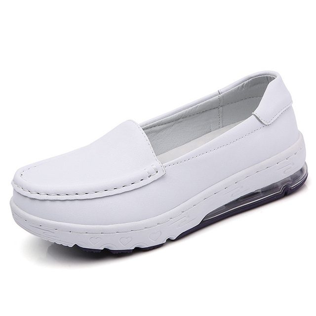 flats 2022 breathable slip-on casual white shoes women sneakers soft non slip summer sports shoes woman