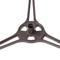 Plateau en forme de Triangle pour micro-ondes, pièces de rechange pour four à micro-ondes, plaque en verre plat de 24.5cm, 1 pièce 4