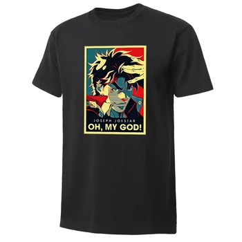 

Japanese Classic Anime Jojo'S Bizarre Adventure Men'S T-Shirts Fashion Short Sleeve Tees 2020 Hot Harajuku Streetwear Male Tops