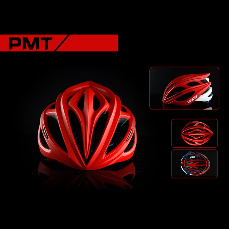 PMT дорожный велосипедный шлем, велосипедный шлем для мужчин, горный велосипед, шлем для женщин, 23 отверстия, Сверхлегкий, 245 г, M, L