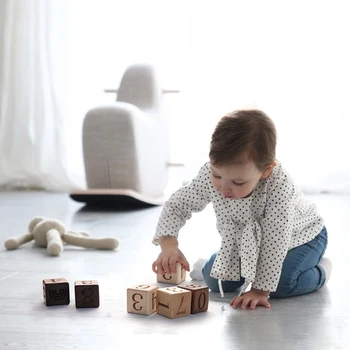 Wooden Blocks Days Months and Year - Wooden Toys 6