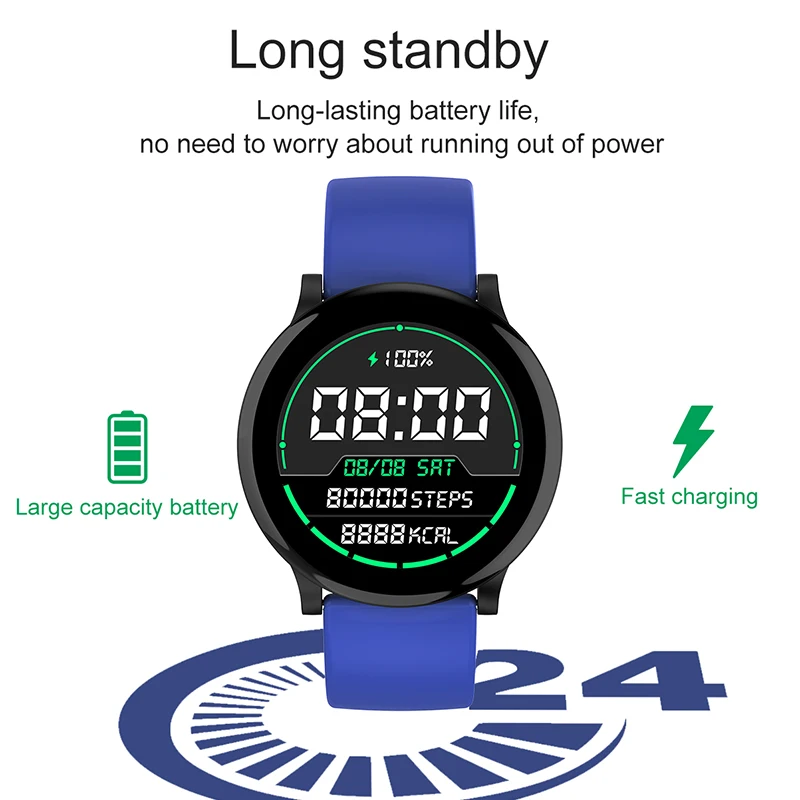 IP68 Смарт-часы водонепроницаемый смарт-браслет для мужчин с цветным экраном сердечного ритма Смарт-браслет кровяное давление часы пк-xiomi miband 4 3