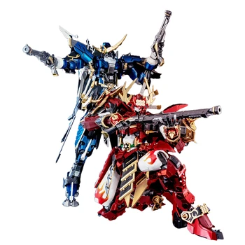 

Devil Hunter DH-01 DH-02 Action Figure Toy Date Masamune Sanada Yukimura Model Deformation Alloy Framework Robot Figma Gift