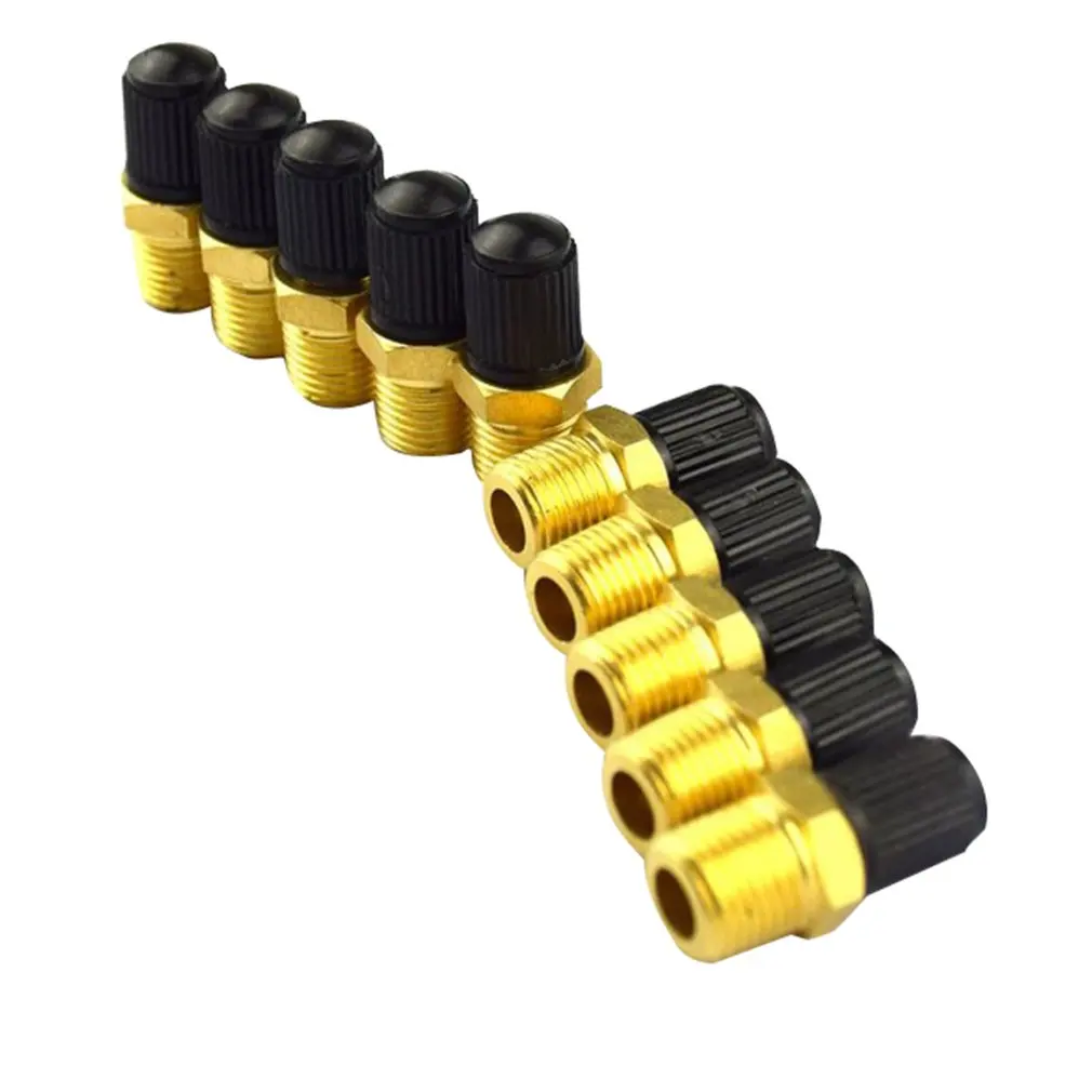 10 шт./компл. 1/8 &quotNPT MPT латунный воздушный компрессор бак заполняющий клапан