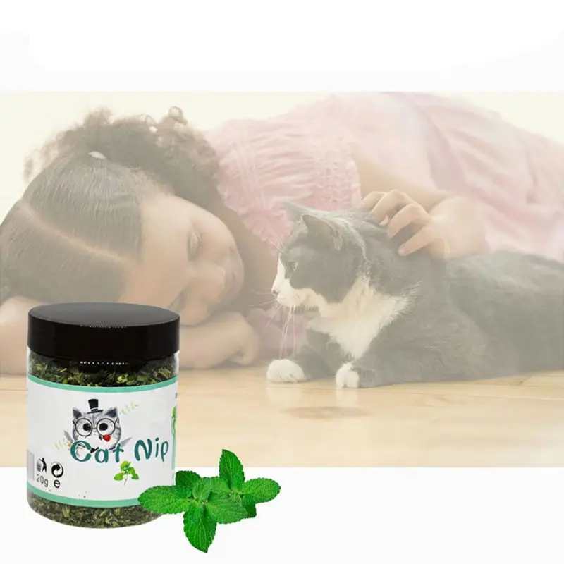 10g/20g/30g Cat Toy Catnip Organic Natural Premium Catnip Cattle Grass Menthol Flavor Dry Cat Treats Funny Pet Kitten Toys