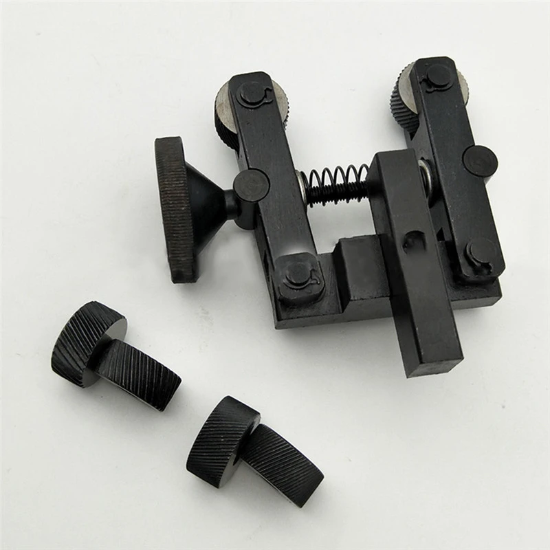 Knurling Tool Set Black Knurler Holder Linear Knurl Lathe Adjustable Shank With Wheels