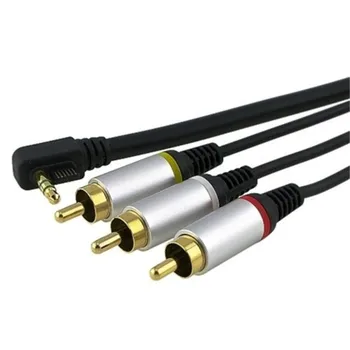 

2020 AV TV Video Adapter Assembly Cable For PSP 2000 3000 RCA Composite AV Cable High Quality