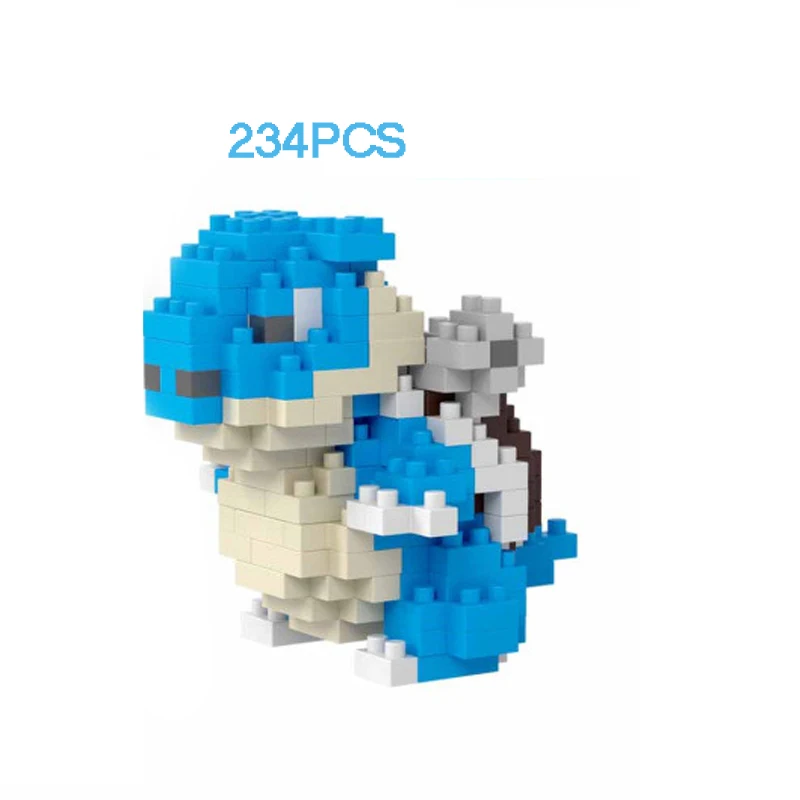 Игра изображение poke микро алмазный блок Чаризард лапрас драконит Blastoise Venusaur Snorlax Mewtwo flarion Onix nanobricks toys