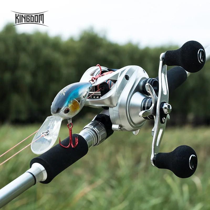 Царство Crankbait жесткая приманка для рыбалки Atificial Minnow Jerkebait 62 мм 16,5 г/21,8 г медленно Тонущая система шума модель 5380