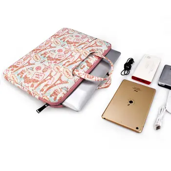 

Print Cartoon Waterproof Laptop Bag 11 12 13 14 15 inch Case For MacBook Air Pro 2018 2019 Mac Book Notebook Handbag Sleeve