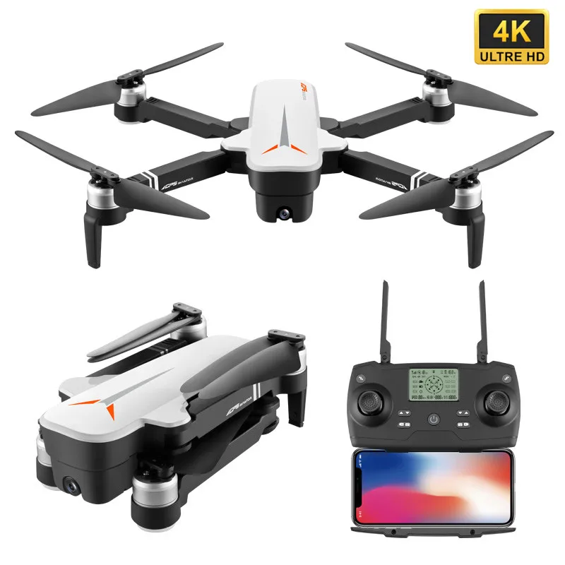 

4K HD Camera Drone Brushless Foldable Quadcopter 5G WIFI GPS Drones Optical Flow Positioning Hover RC Quadrocopter With Camera