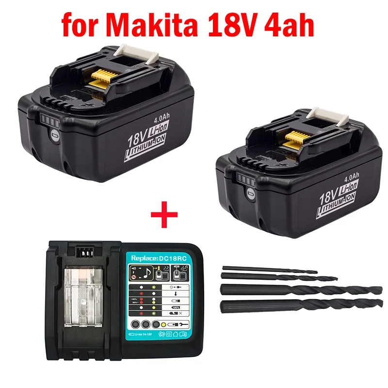 2x bl1860 batería para Makita 18v 5ah Li-ion LXT bl1850 bl1840 bl1830 bl1860b 5,0ah