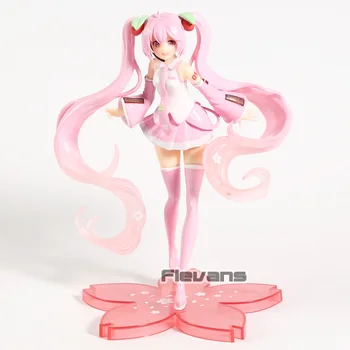 

Hatsune Miku Sakura Miku PVC Figure Collectible Model Toy
