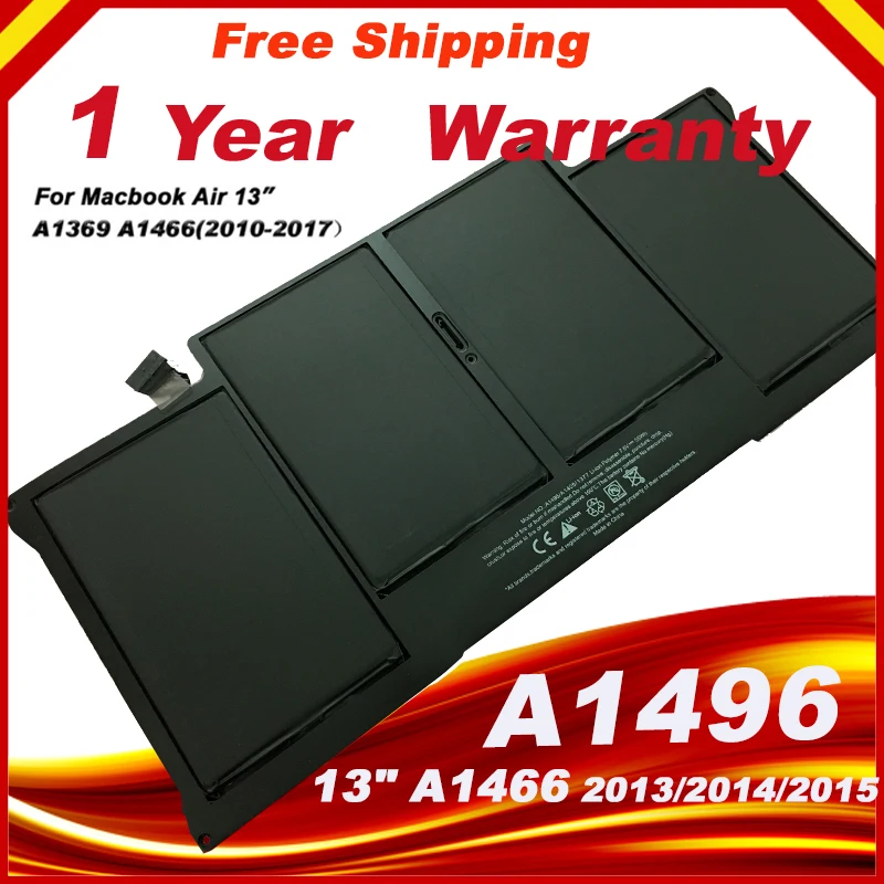 Новый аккумулятор A1496 для Apple MacBook Air 13 &quotA1466 2013/2014/2015 MD760LL/A MD761CH/A | Компьютеры и офис