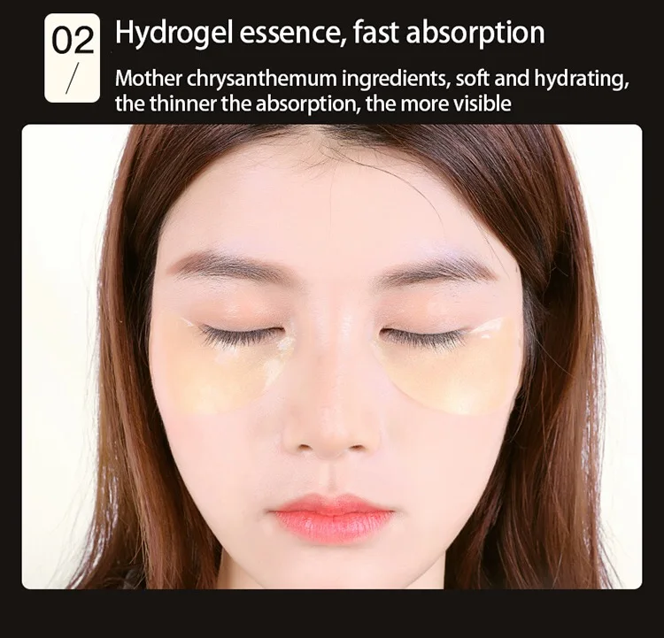 Gold/Seaweed Collagen Mask Natural Moisturizing Gel Eye patches Remove Dark Circles Anti Age Bag Eye Wrinkle Skin Care 60pcs