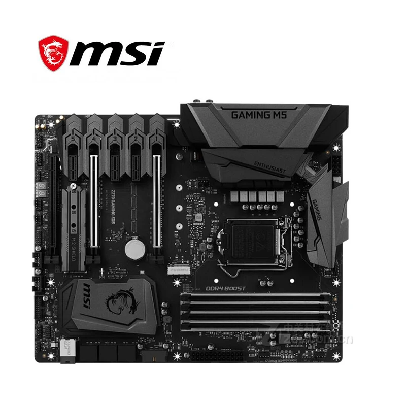 Материнская плата для MSI Z270 GAMING M5 LGA 1151 DDR4 Intel Z27 материнская SATA III USB3.0 PCI-E X16 3 0 б/у |