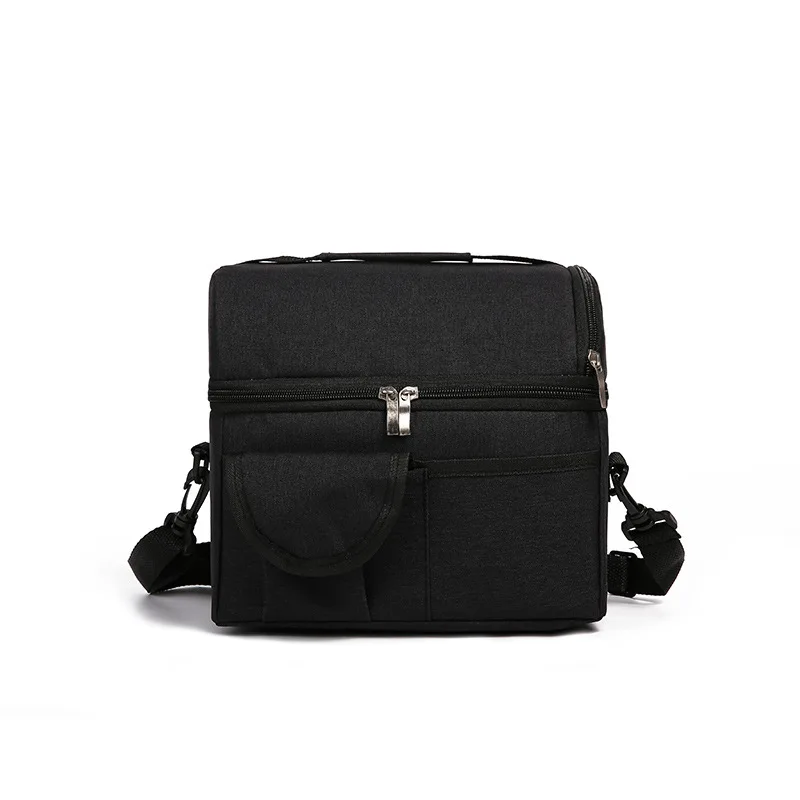 style 2 black Сумка для подгузников, для мам, для еды, для хранения бутылочек с молоком, изоляционные сумки, модная коляска Hanken, сумка для мамы и ребенка - Цвет: style 2 black