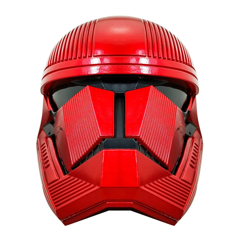 

2019 New Star Wars: The Rise Of Skywalker Cosplay Sith Trooper Red Helmet Mask Cool Halloween Star Wars PVC Helmets Mask Props