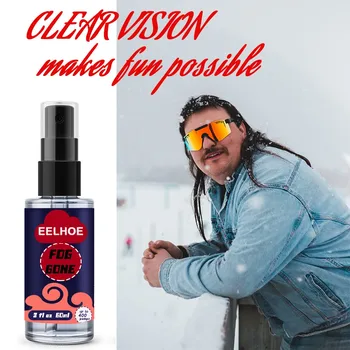 

60ML Fine Coating Of Anti-fogging Glasses Spray Repairing Window Spray For Automobile Glasses Portable Glasses Cleaning Spray