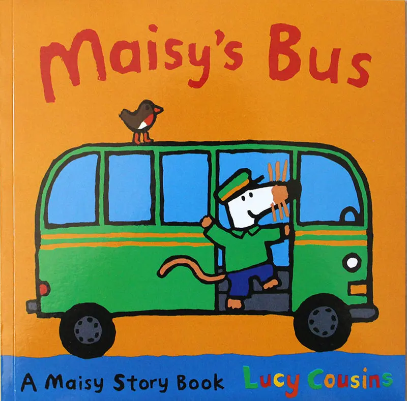 12 книг/набор сумка для плавания Maisy волнистая мышь английская картинная книга
