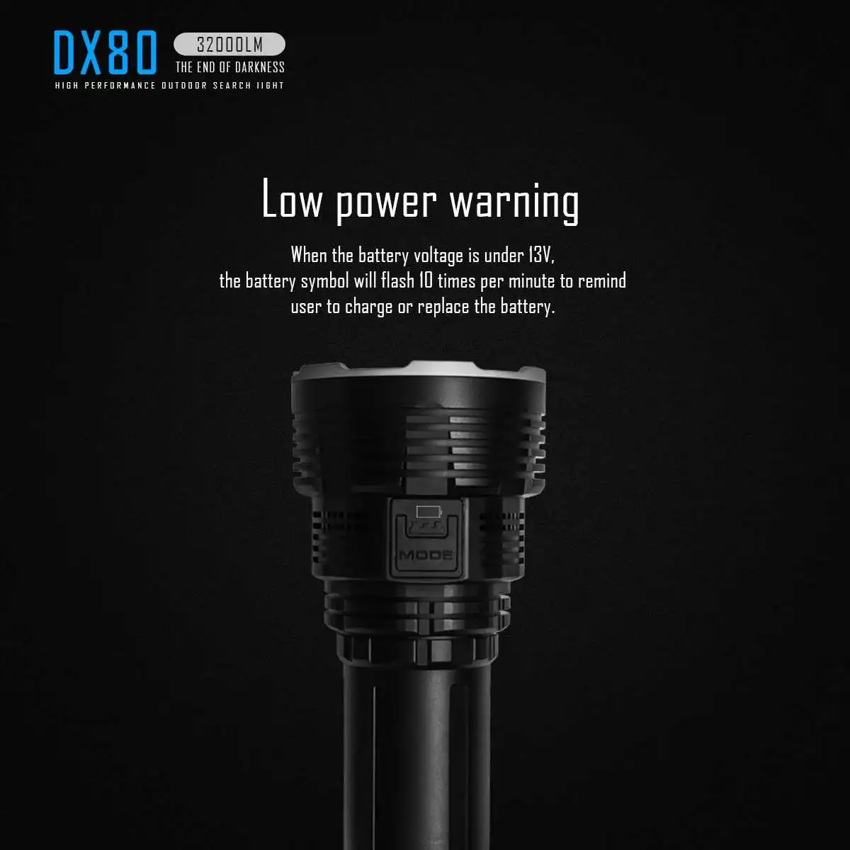 IMALENT DX80 8x XHP70.2 32000LM супер-яркий светодиодный фонарь для поиска, 806 м, фонарь для кемпинга, фонарь, охотничий прожектор