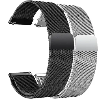 

Smart Accessories For B57 Smart Watch Strap 16mm Replaceable B57 Bracelet Magnetic Milanese Stainless Steel Wrist Strap