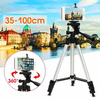

Portable Tripod Holder Stand for Canon Adjust Tripod for Camera Smartphone Tripods Cam DSLR Mount Selfie Sticks with Phone Clip