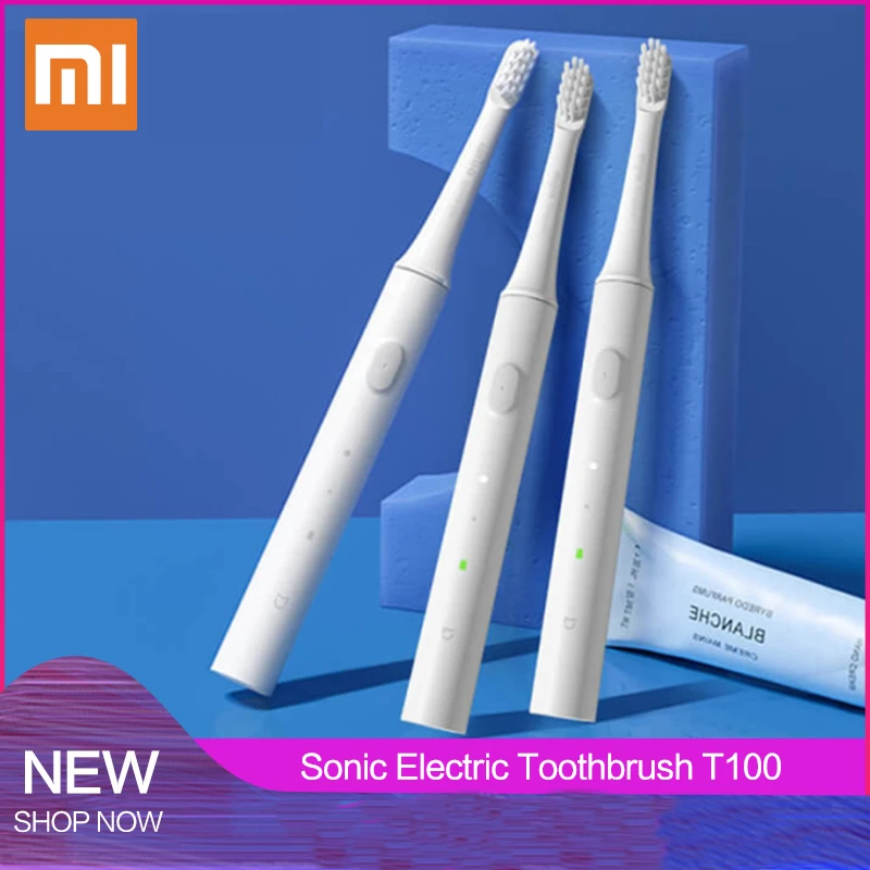 

Xiaomi Mijia T100 Sonic Electric Toothbrush Adult Waterproof Ultrasonic automatic Toothbrush USB Rechargeable
