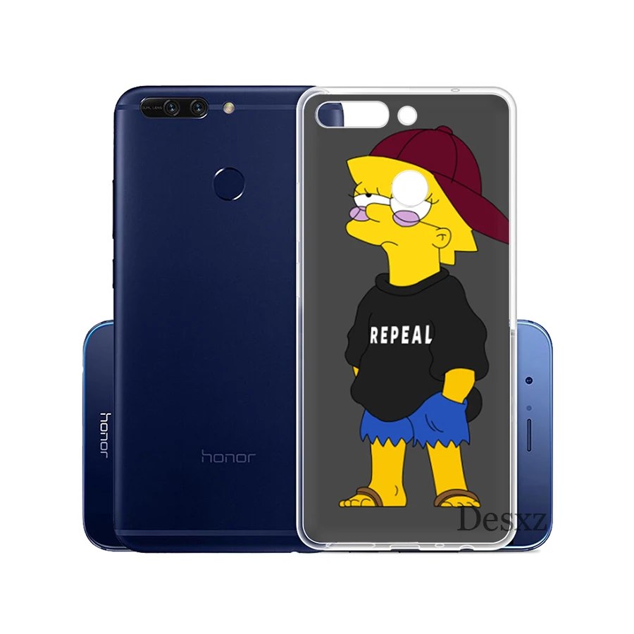 Чехол Simpsons для huawei P30 P20 P10 P9 P8 Lite Pro Plus P Smart Mini чехол для телефона жесткий силиконовый - Цвет: H11