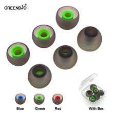 3 пары(6 шт.) L M S вкладыши наконечники T400 4,0 мм наушники силиконовые вкладыши для KZ EDR1 для Xiaomi Redmi Airdots